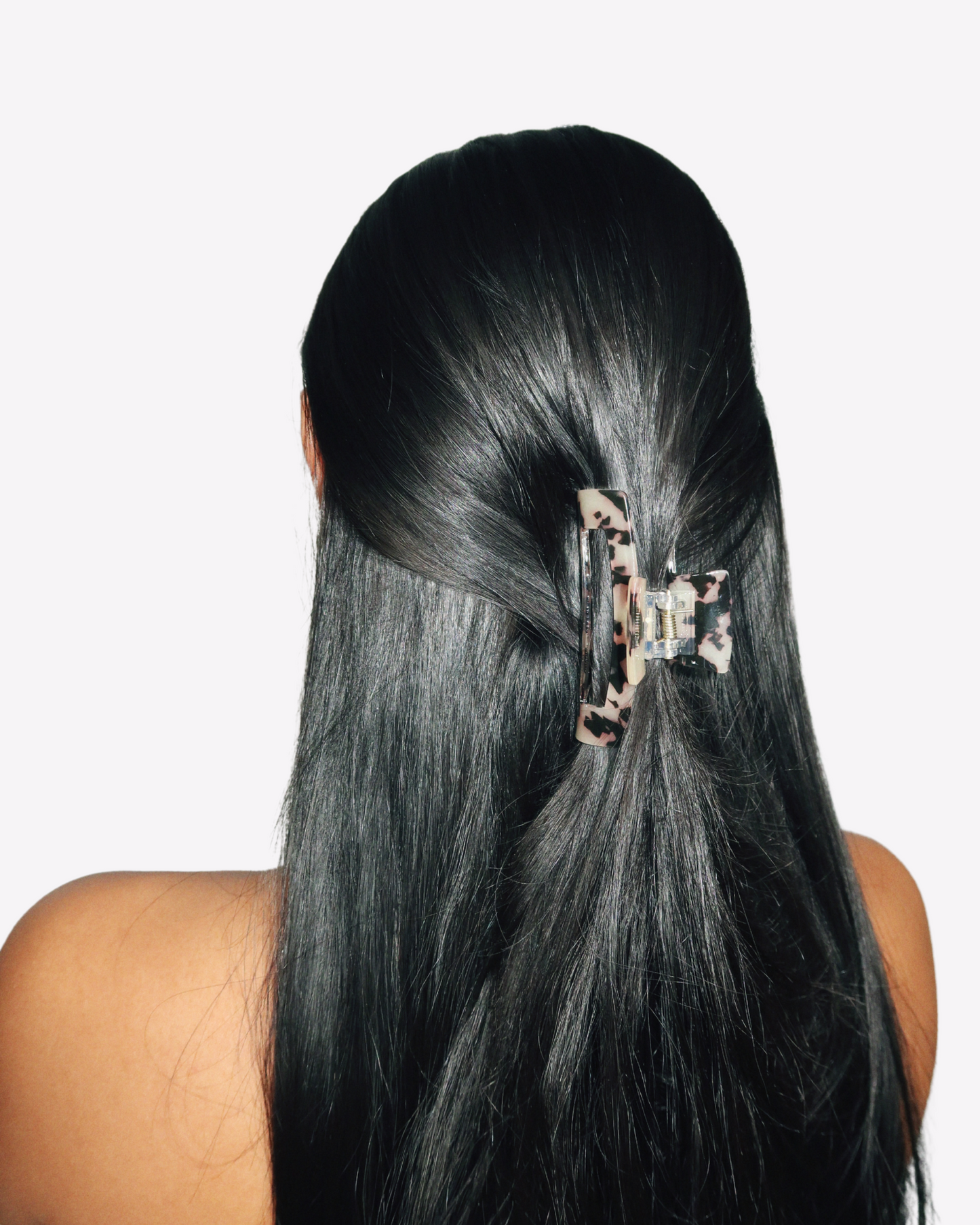 Cream Tortoise Hair Clip