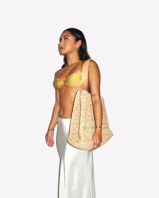 Soft Tote Bag- Natural