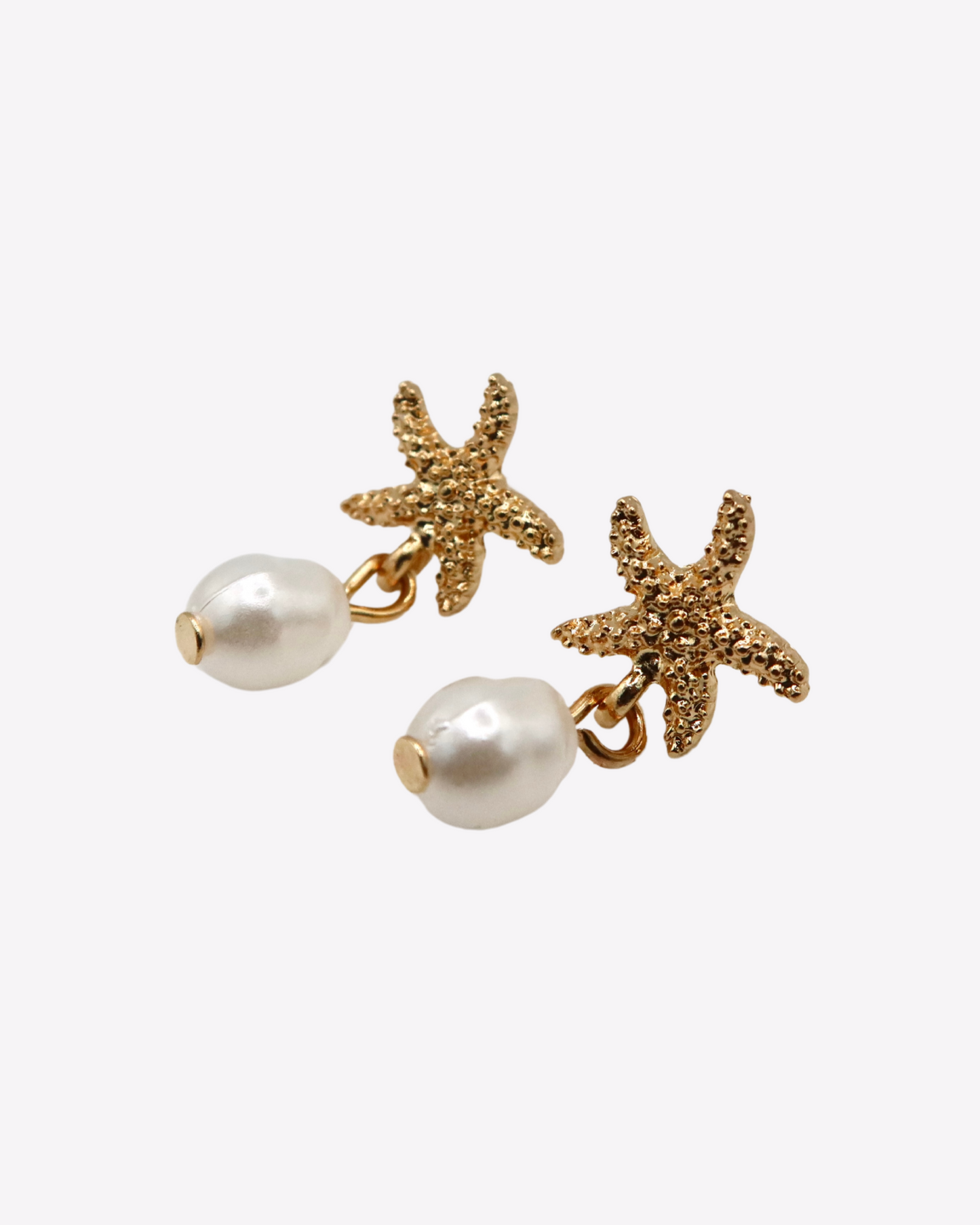 Tide & Pearl Drop Earrings