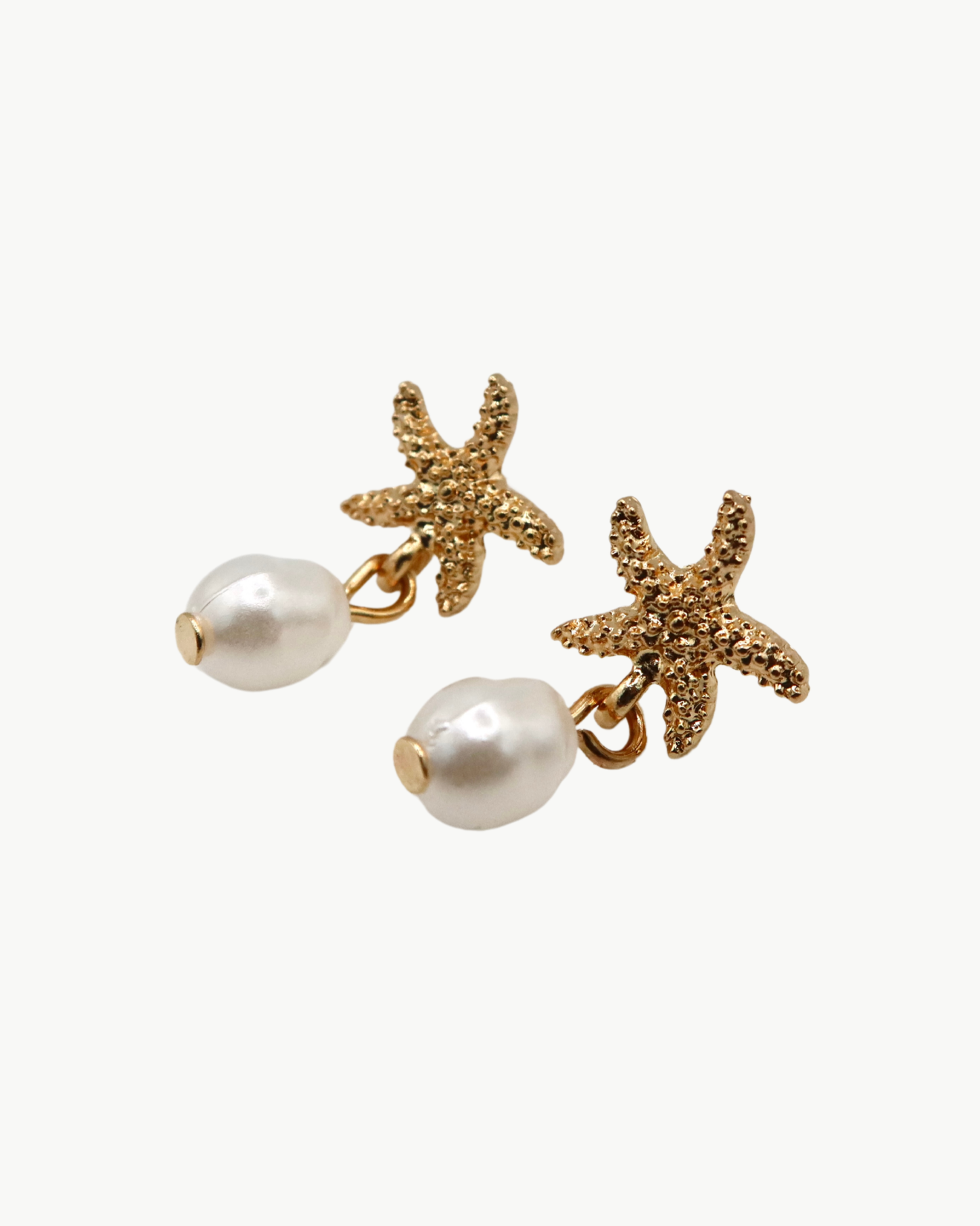 Tide & Pearl Drop Earrings