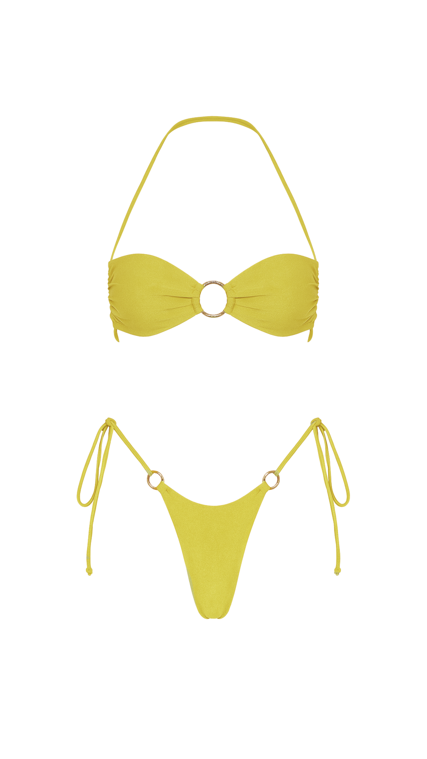 Olive Oil Bikini Top