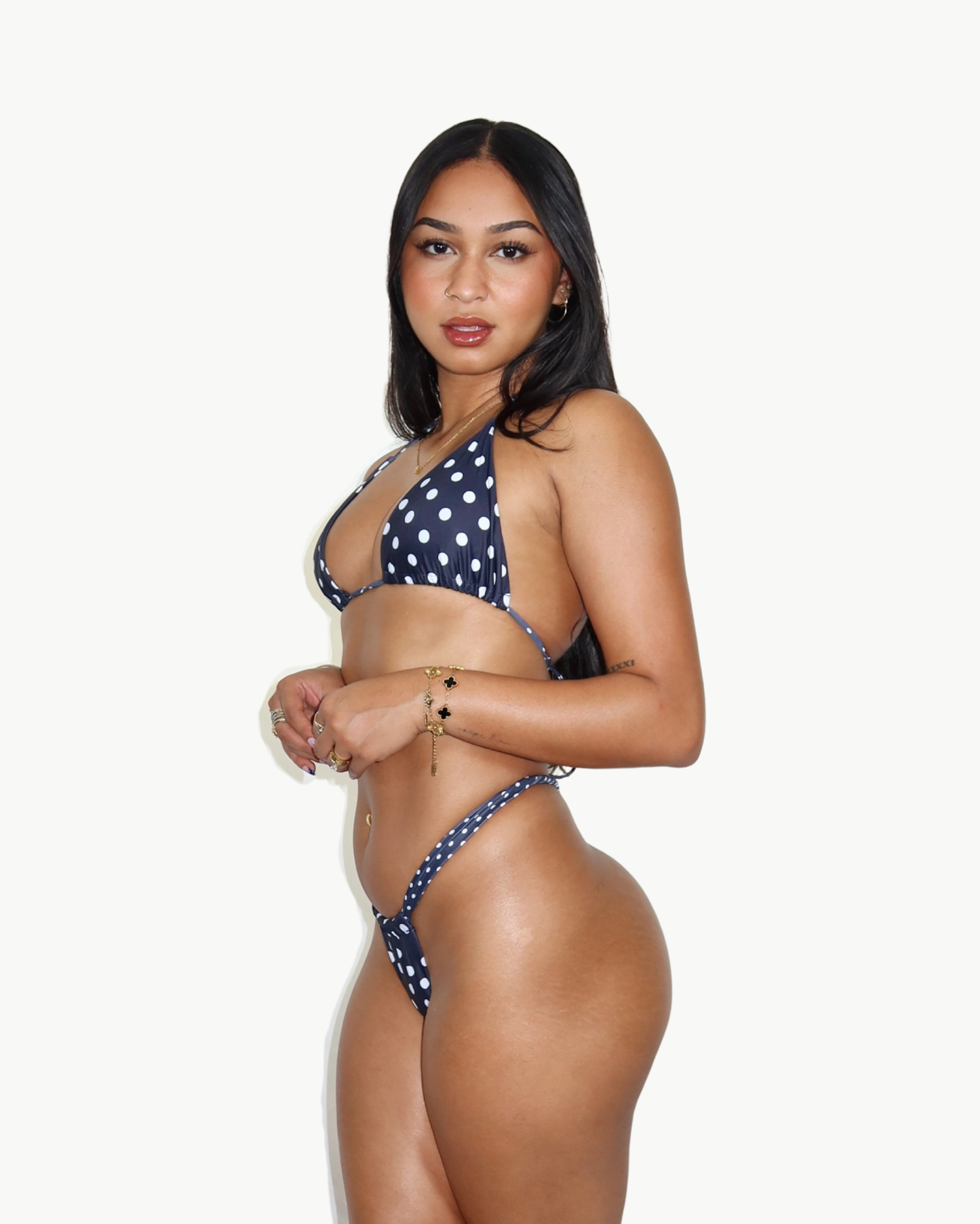 Black Tie Bikini Bottoms