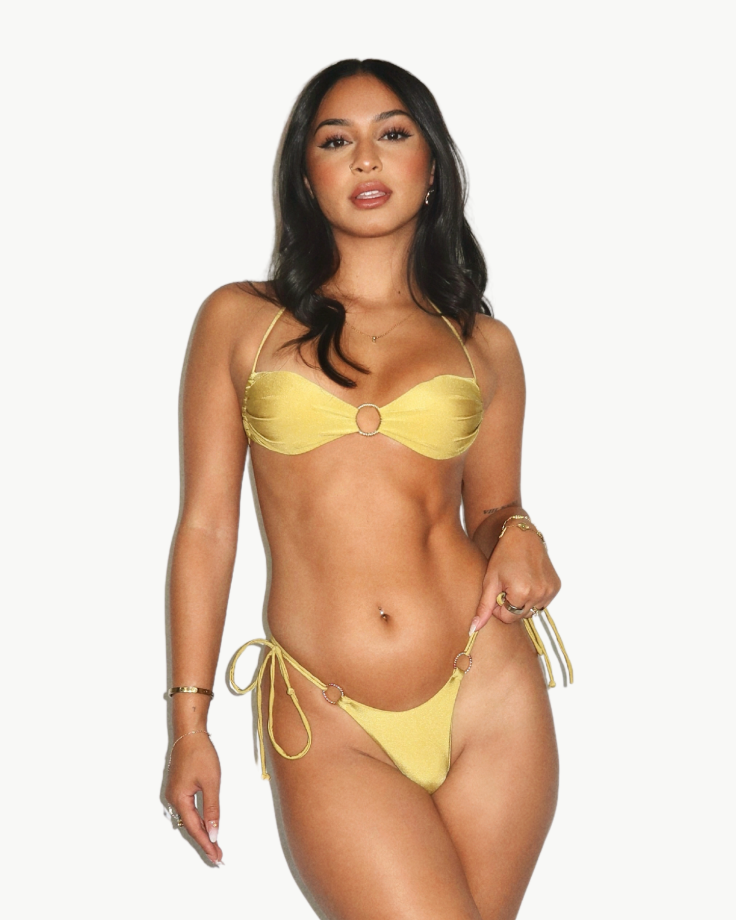 Olive Oil Bikini Top