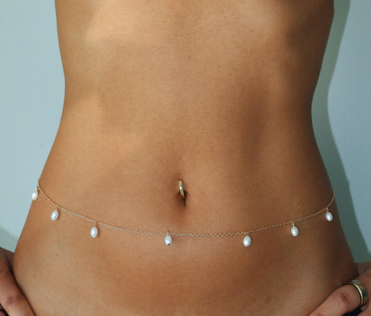 Ocean Pearl Waist Chain